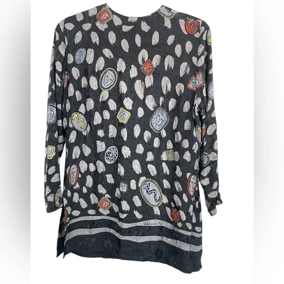 Kellermann Art Collection, Ulrica- probably silk tunic. Size ? see measurements. - Picture 4 of 7